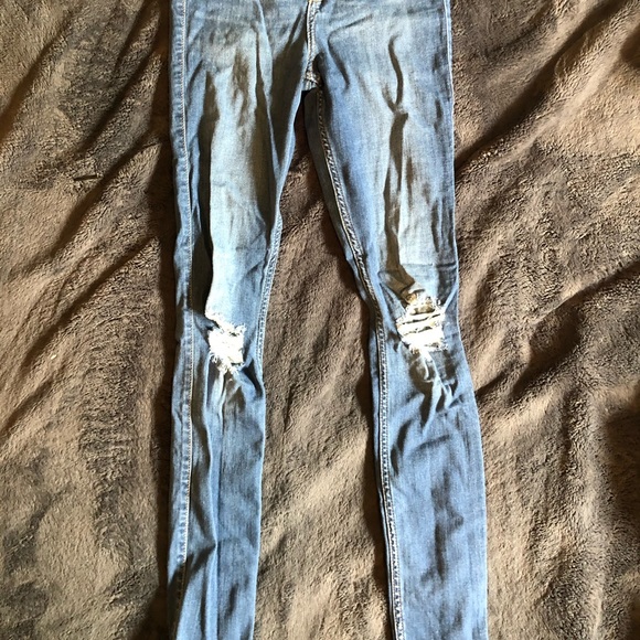 ultra high rise stretchy skinny jeans - Picture 2 of 3